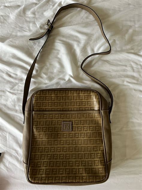 fendi cross-body bag|authentic vintage Fendi crossbody bag.